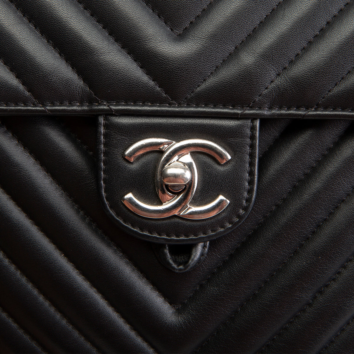CHANEL Urban Spirit Chevron Backpack