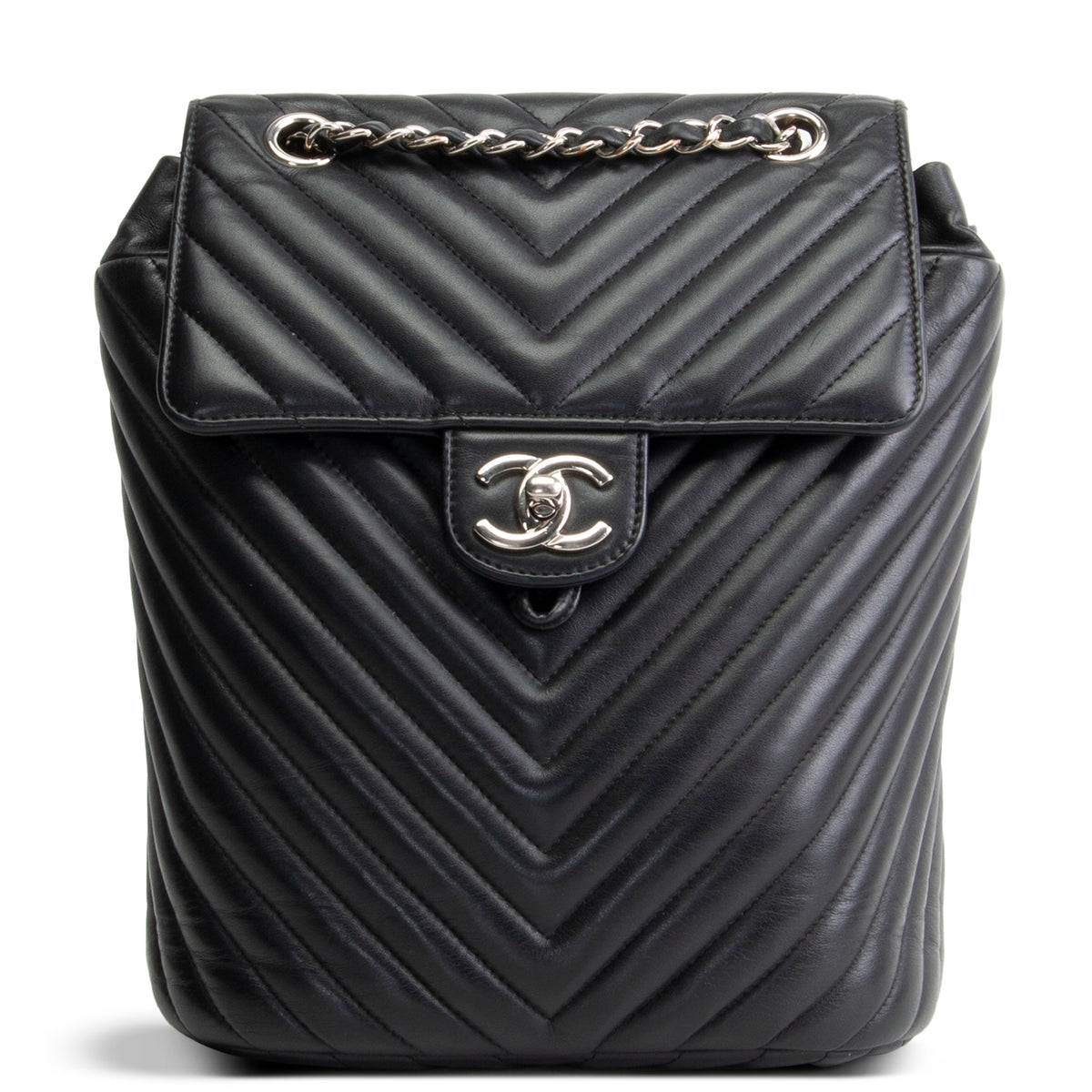 CHANEL Urban Spirit Chevron Backpack