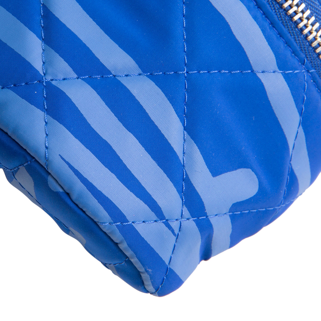 CHANEL Coco Neige Arm Coin Purse - Blue