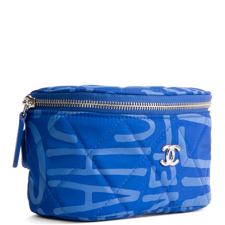 CHANEL Coco Neige Arm Coin Purse - Blue