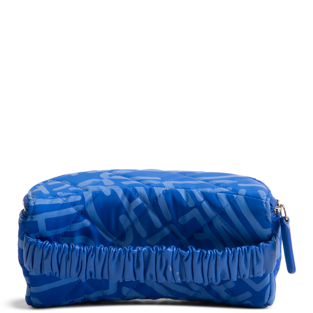 CHANEL Coco Neige Arm Coin Purse - Blue