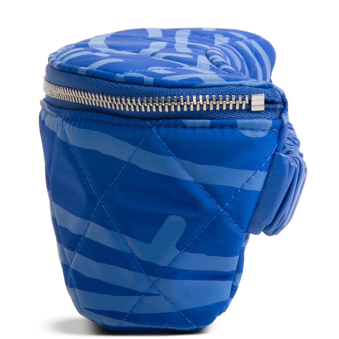 CHANEL Coco Neige Arm Coin Purse - Blue