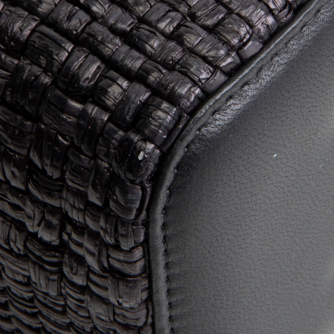 CHANEL Raffia Vanity Case
