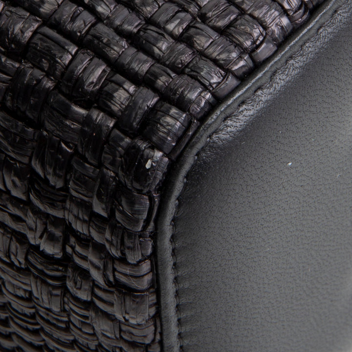 CHANEL Raffia Vanity Case