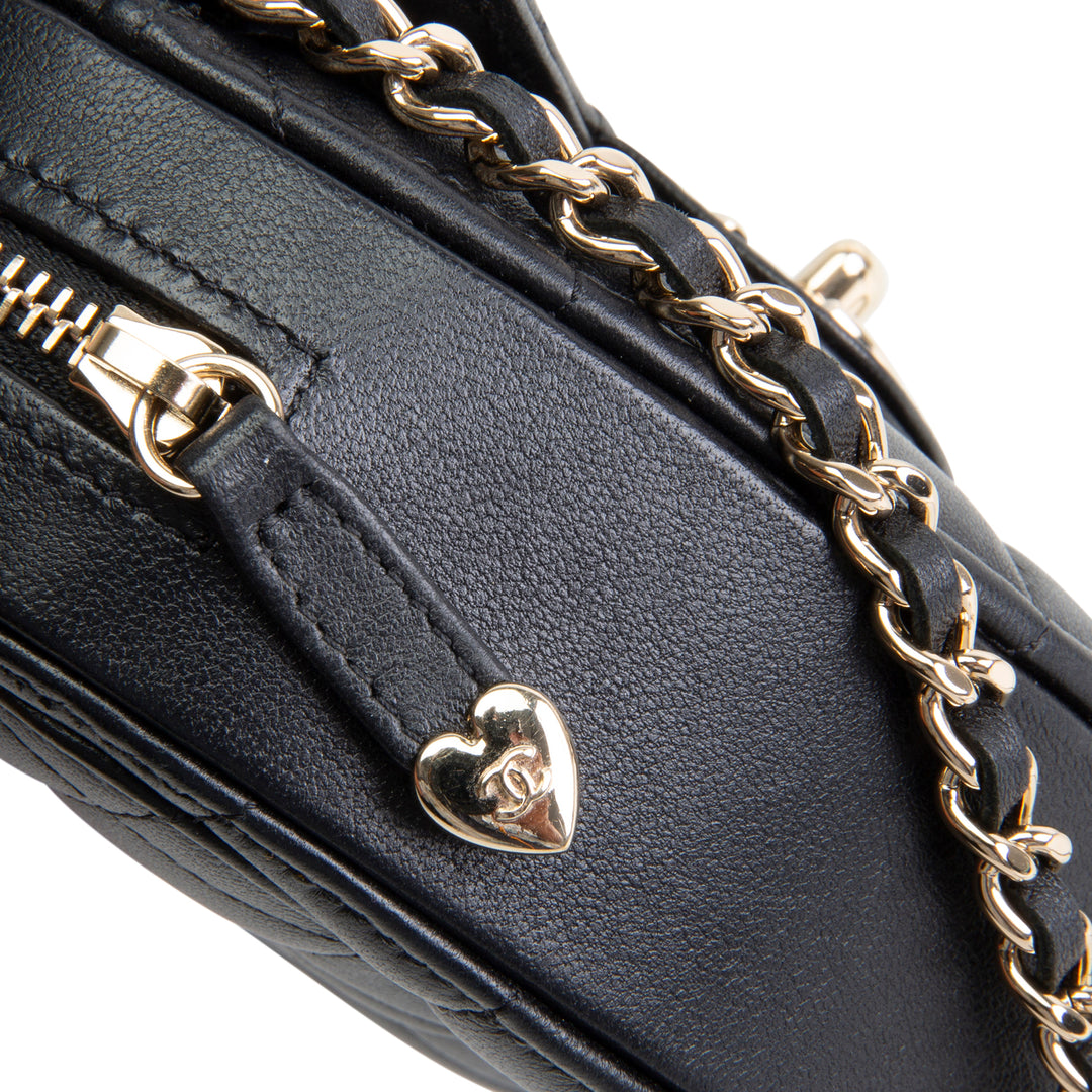 CHANEL CC Love Heart Bag Mini