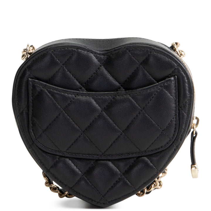 CHANEL CC Love Heart Bag Mini