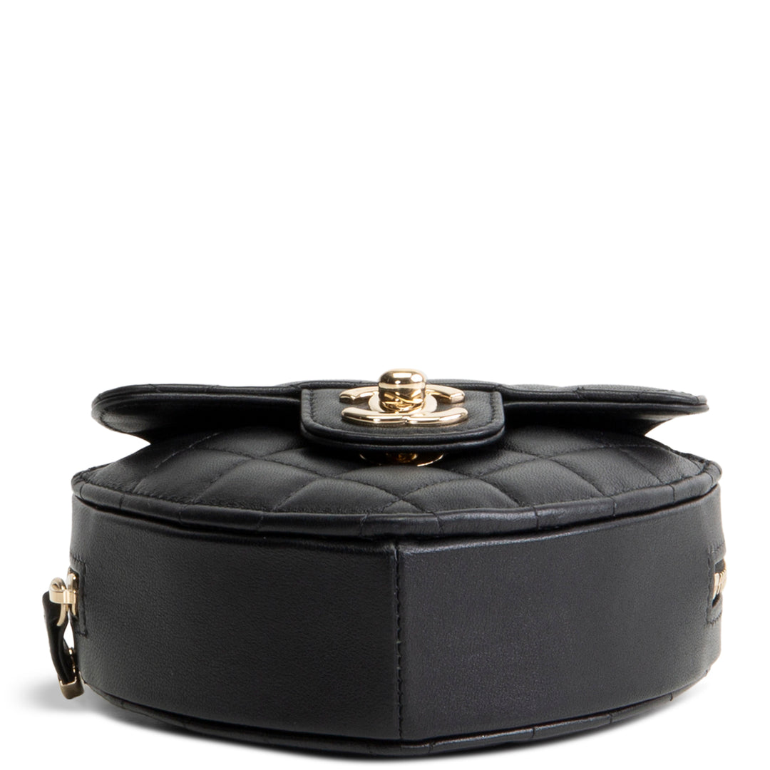 CHANEL CC Love Heart Bag Mini