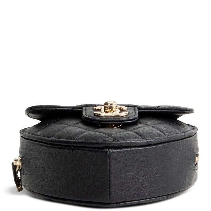 CHANEL CC Love Heart Bag Mini