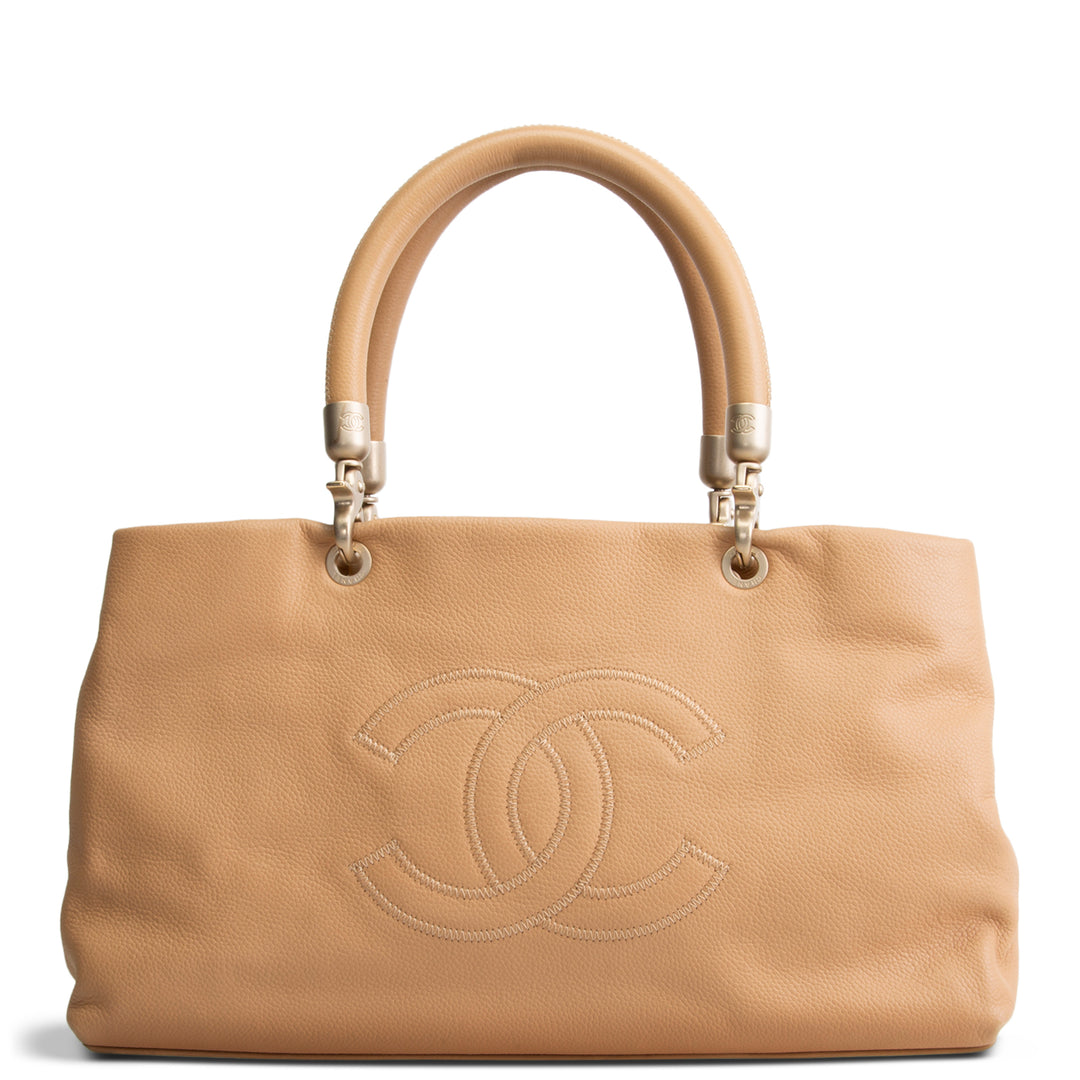 CHANEL Vintage CC Timeless Handle Bag