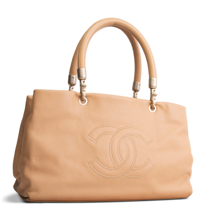 CHANEL Vintage CC Timeless Handle Bag