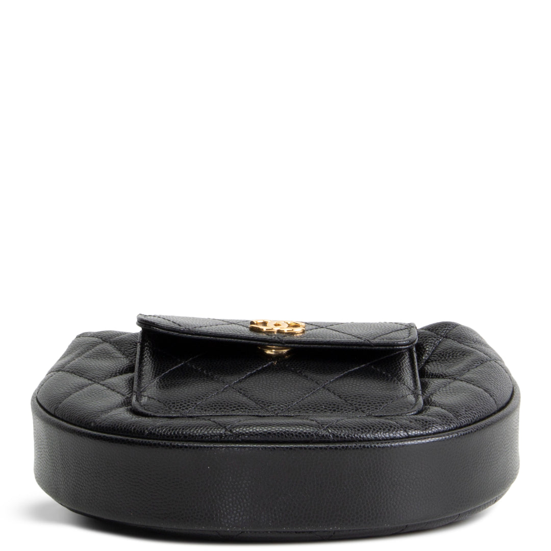 CHANEL Polly Pocket Hobo - Black