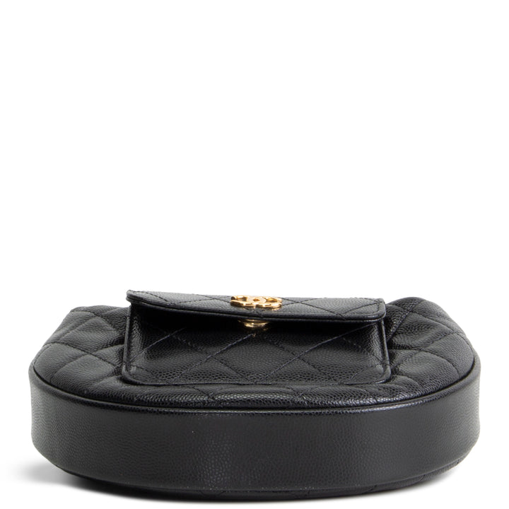 CHANEL Polly Pocket Hobo - Black