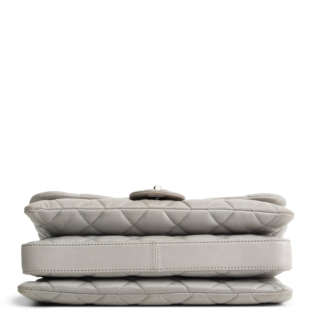 CHANEL Jumbo 3 Accordian Flap Bag