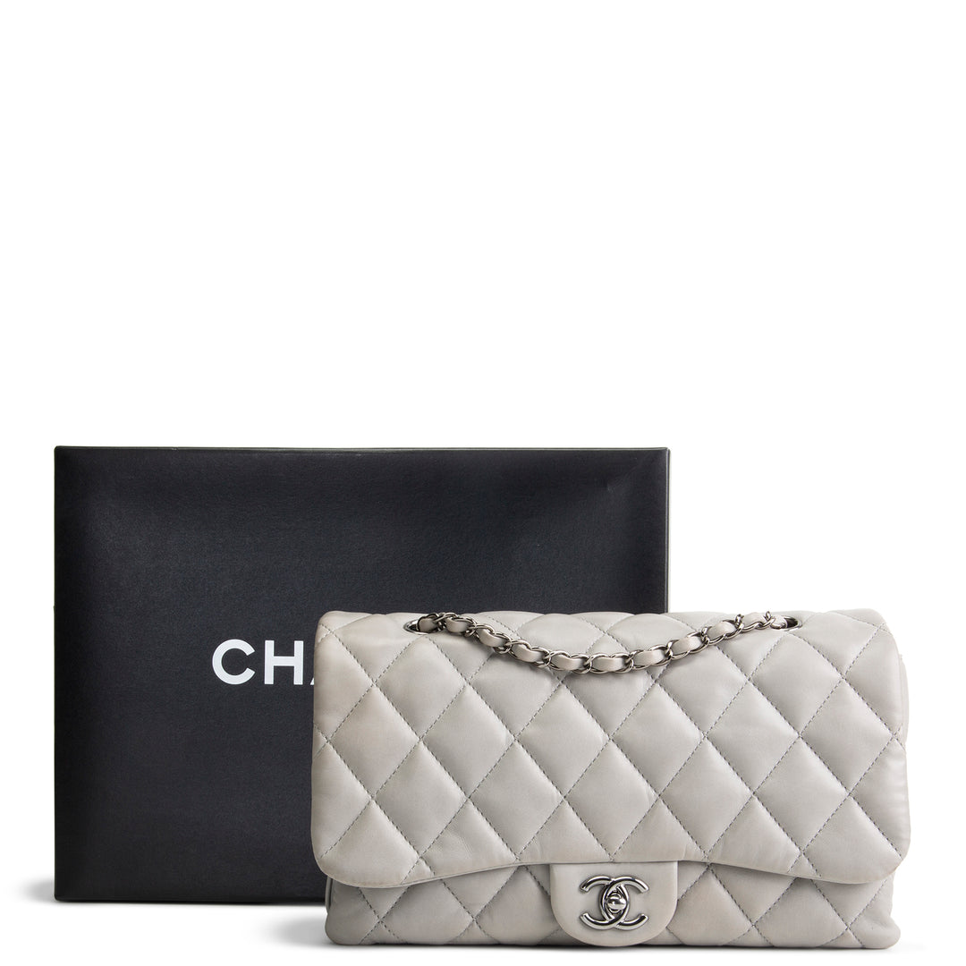 CHANEL Jumbo 3 Accordian Flap Bag