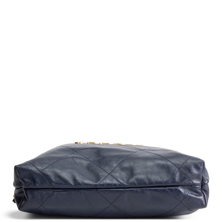 CHANEL Medium 22 Backpack - Navy