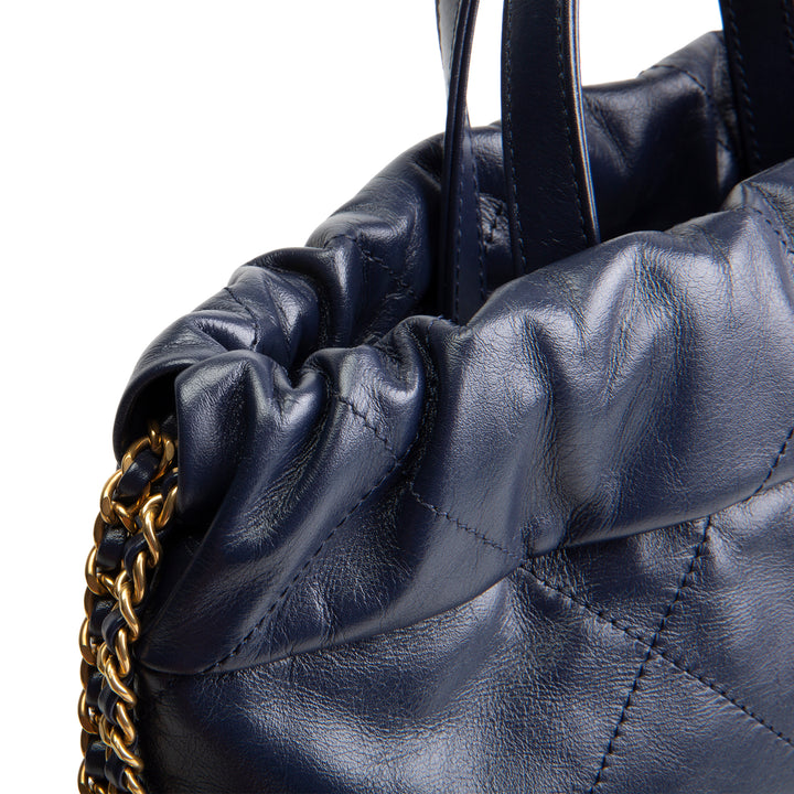 CHANEL Medium 22 Backpack - Navy