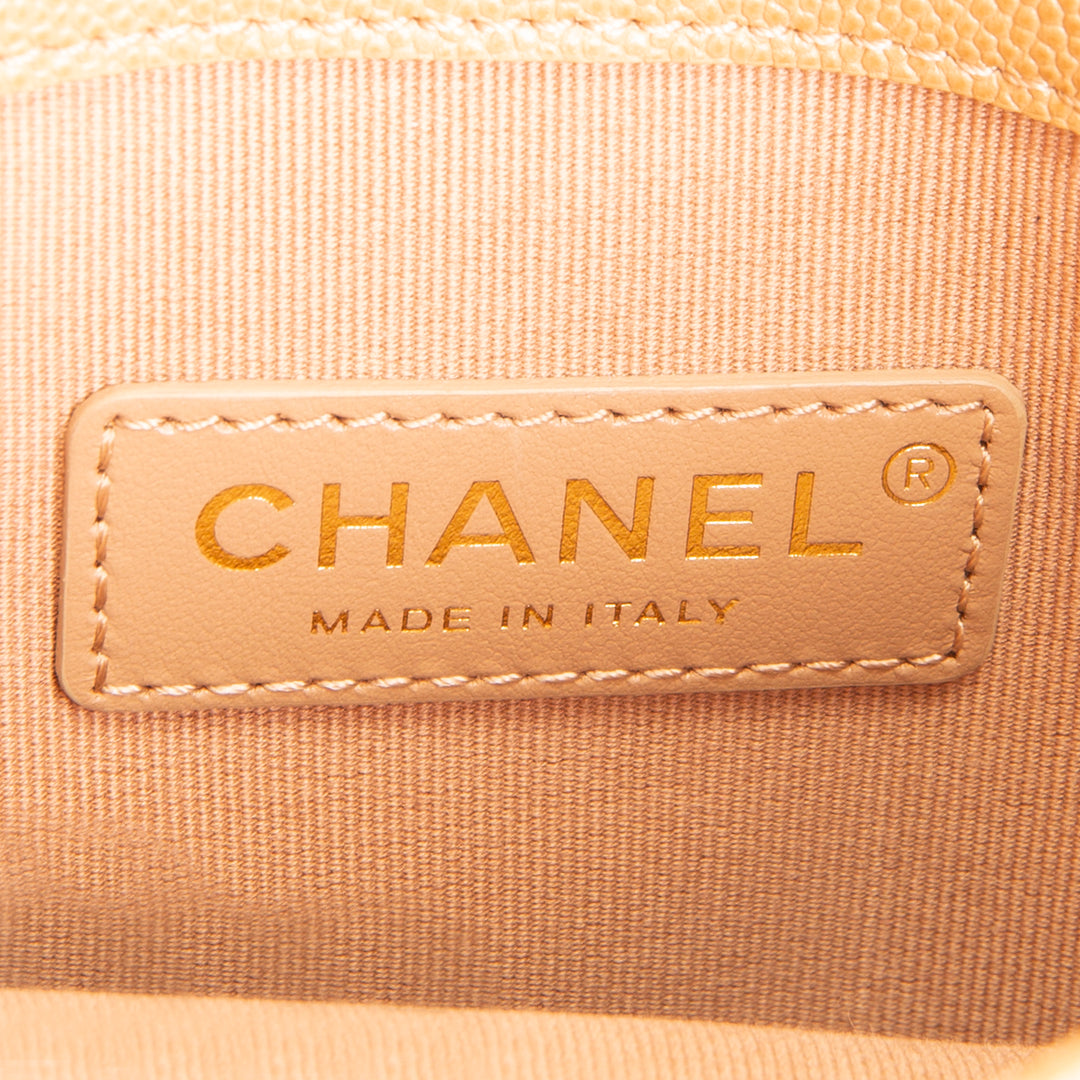 CHANEL CC Round Flap Compartment Messenger - Mini