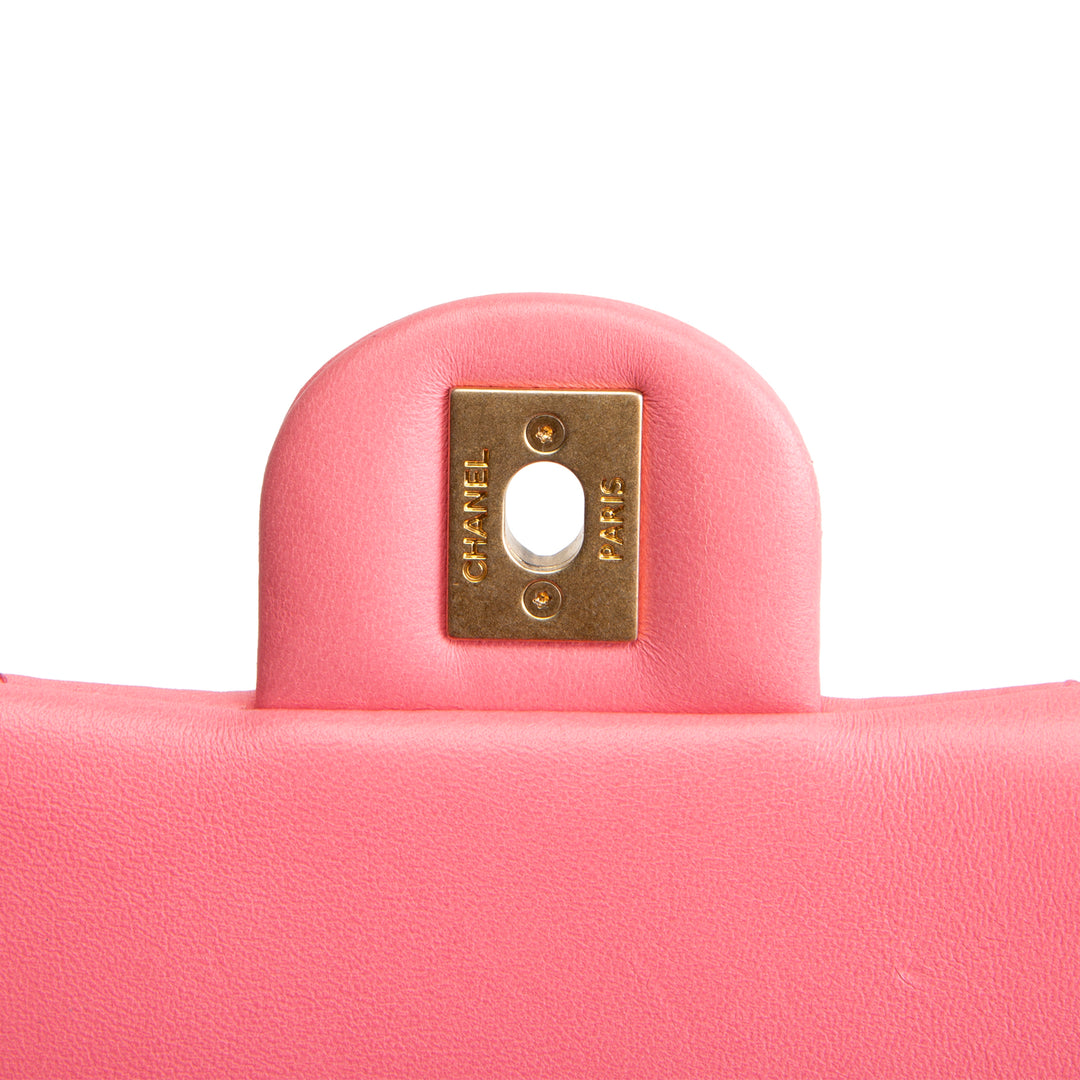 CHANEL Funky Town Medium Flap Bag - Pink