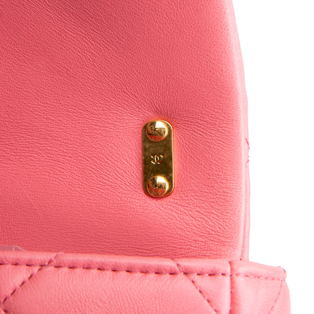 CHANEL Funky Town Medium Flap Bag - Pink