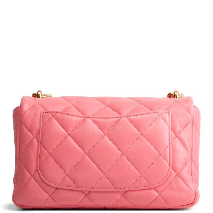 CHANEL Funky Town Medium Flap Bag - Pink