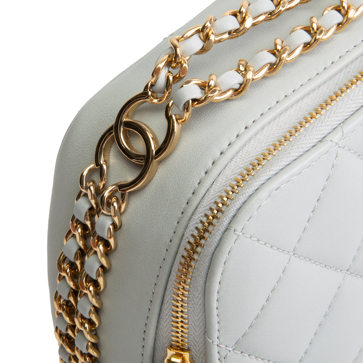 CHANEL CC You Camera Bag Lambskin - Cloud Grey