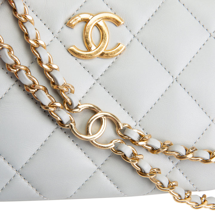 CHANEL CC You Camera Bag Lambskin - Cloud Grey