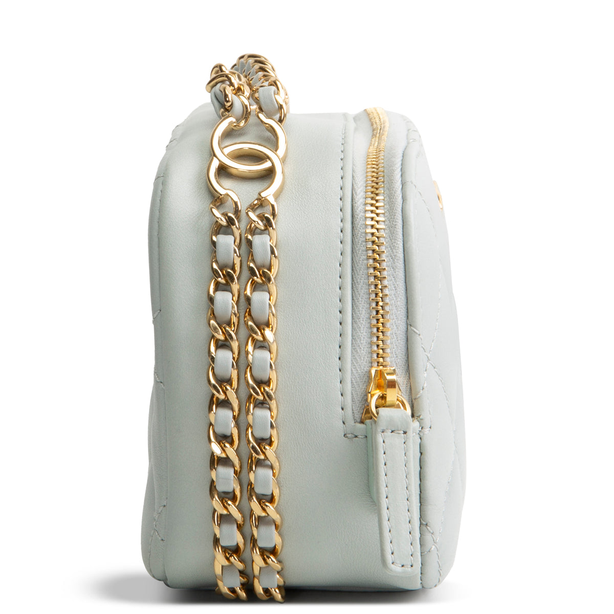 CHANEL CC You Camera Bag Lambskin - Cloud Grey