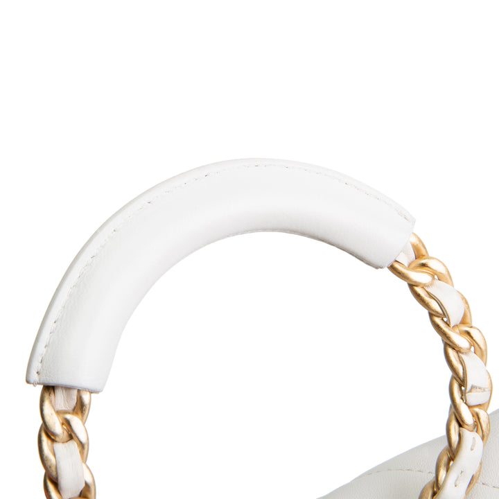 CHANEL In The Loop Flap Bag - White