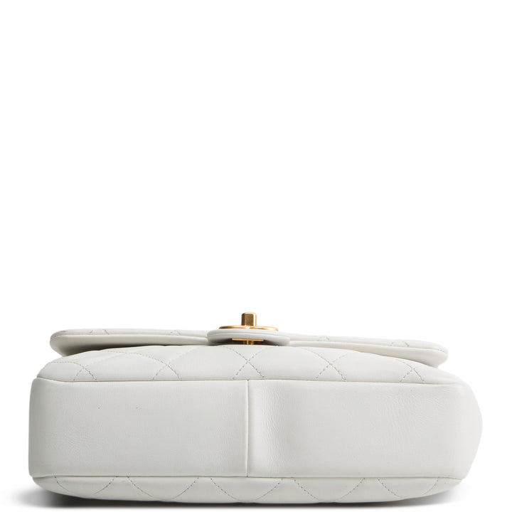 CHANEL In The Loop Flap Bag - White