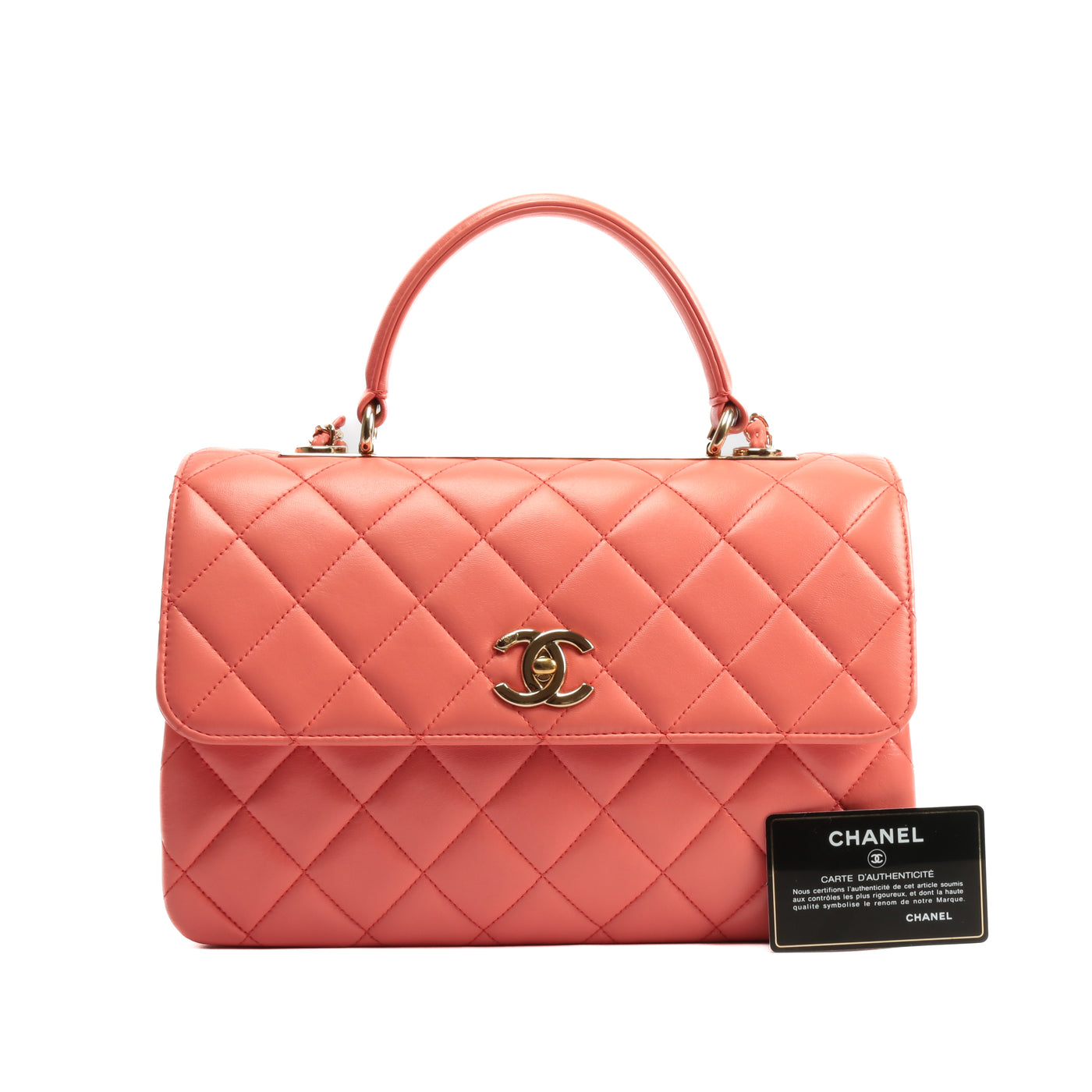 Chanel Authenticated Trendy CC Top Handle Handbag