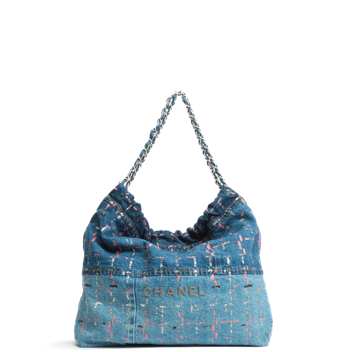 Bvprive on X: Chanel MAXI DENIM HOBO BAG