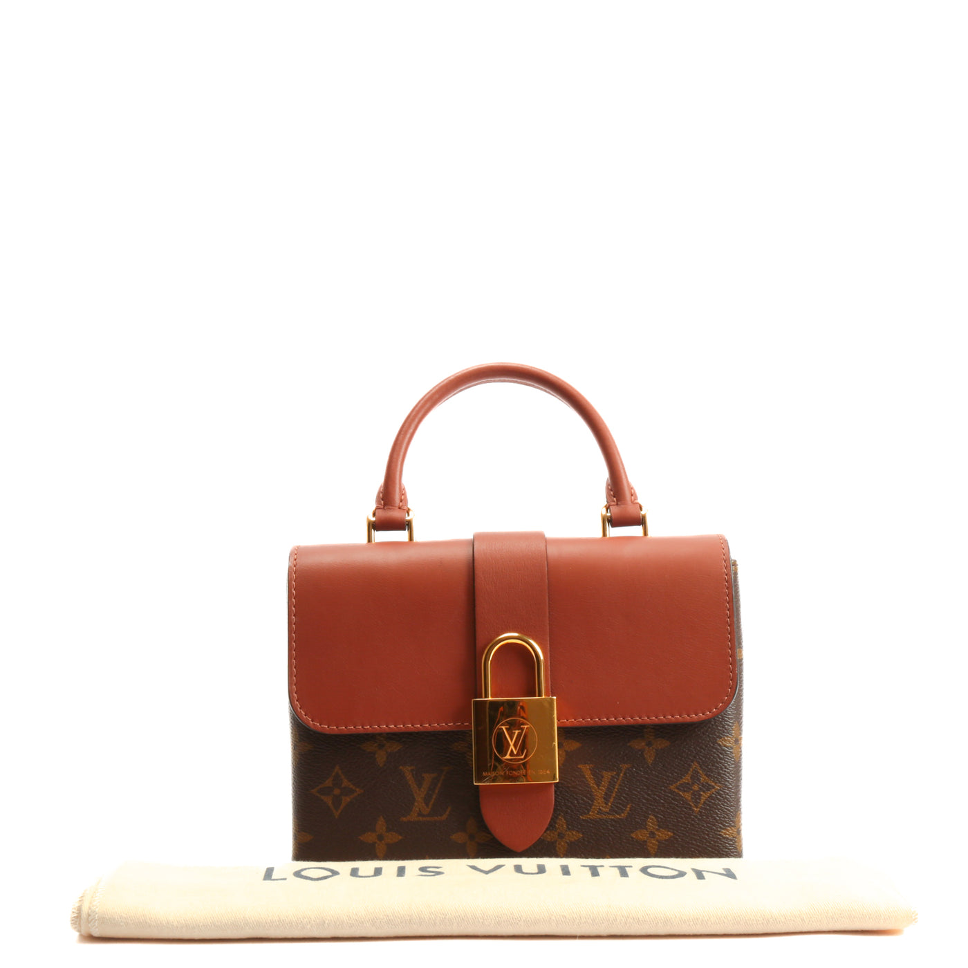 Louis Vuitton Monogram Locky BB w/ Strap - Brown Handle Bags