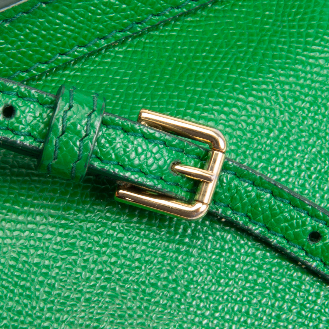 DOLCE & GABBANA Leather Sicily Mini - Green
