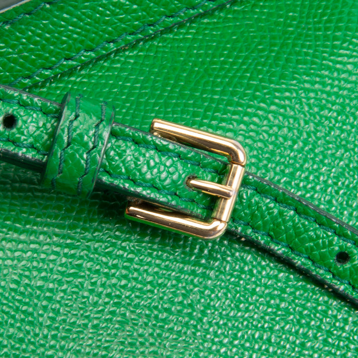 DOLCE & GABBANA Leather Sicily Mini - Green