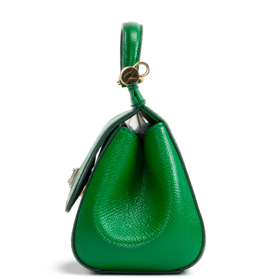 DOLCE & GABBANA Leather Sicily Mini - Green