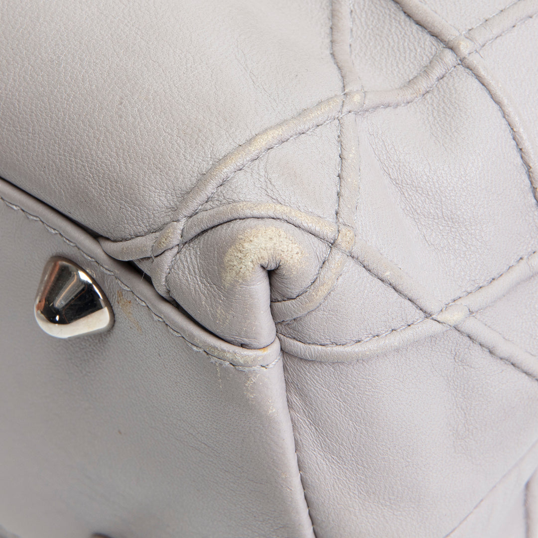 DIOR Cannage Granville Tote - Grey