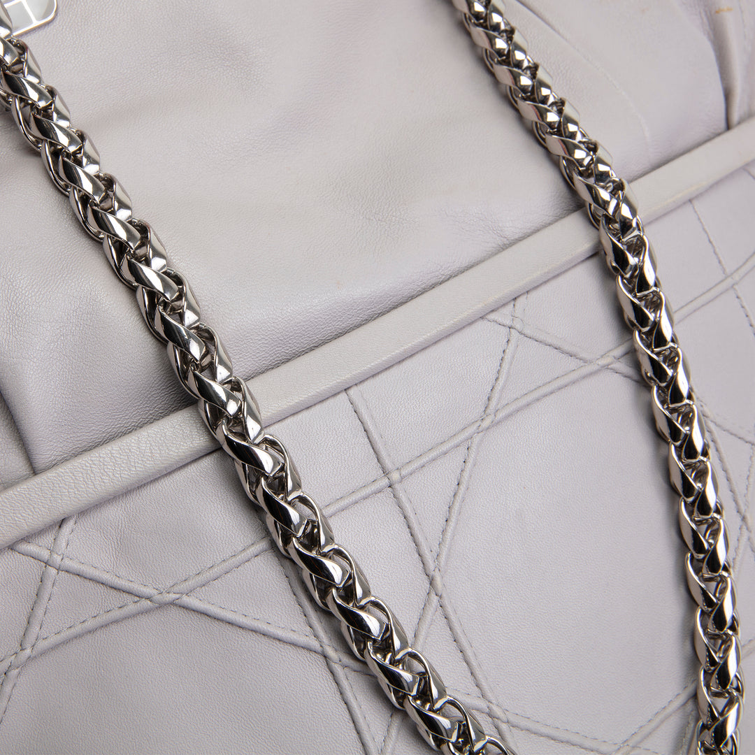 DIOR Cannage Granville Tote - Grey