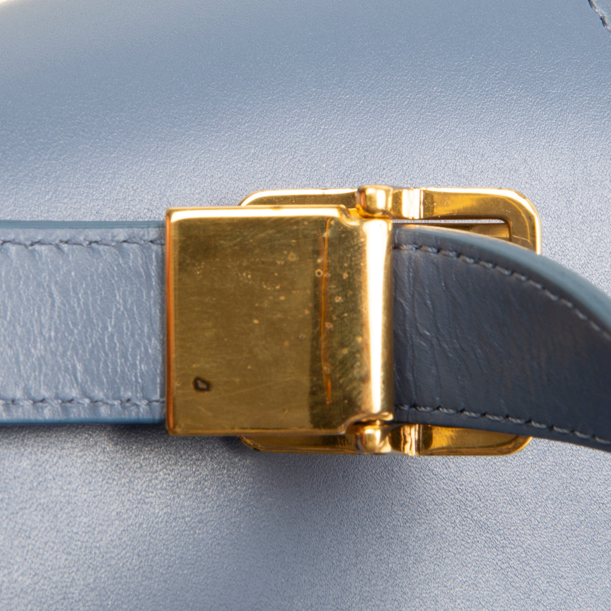DIOR Bobby Medium Flap Bag - Denim Blue