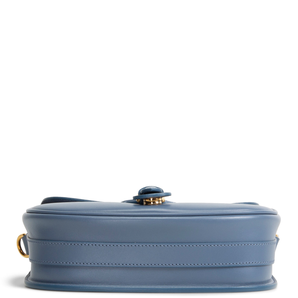 DIOR Bobby Medium Flap Bag - Denim Blue