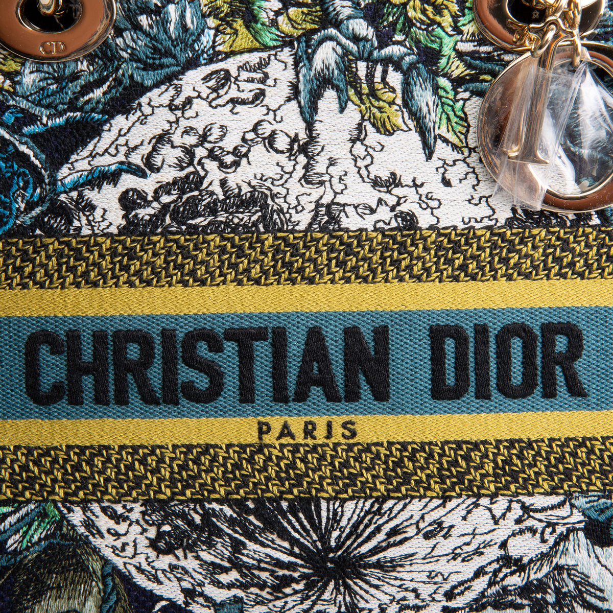 DIOR Canvas D-Lite Lady Dior Bag