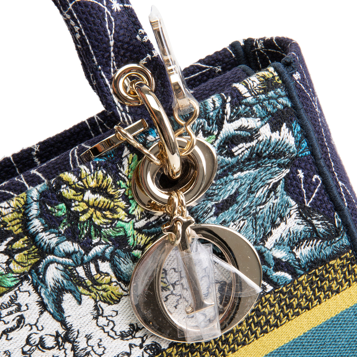 DIOR Canvas D-Lite Lady Dior Bag