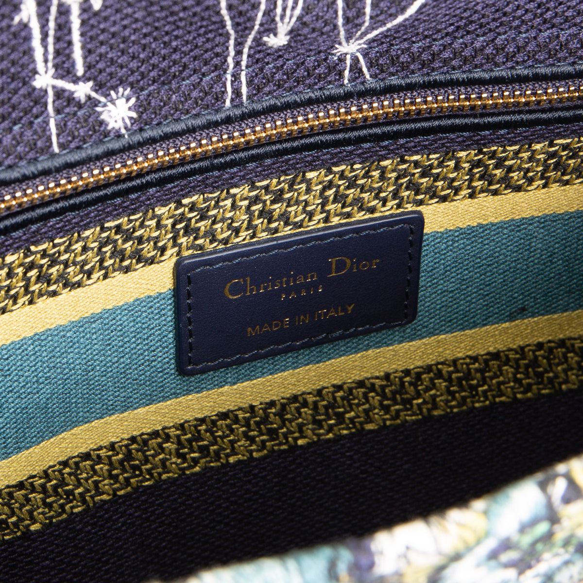 DIOR Canvas D-Lite Lady Dior Bag