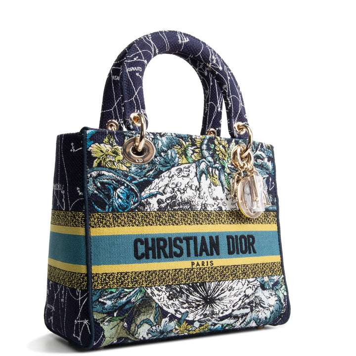 DIOR Canvas D-Lite Lady Dior Bag