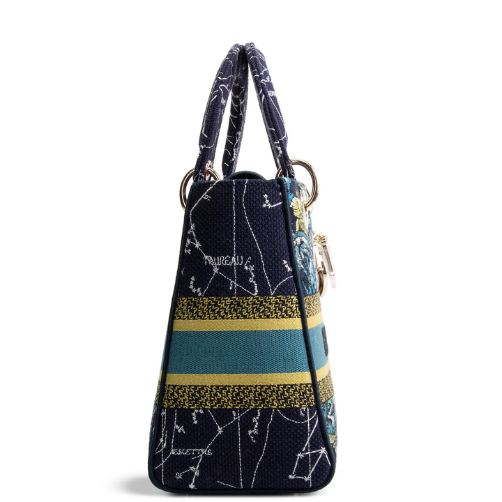 DIOR Canvas D-Lite Lady Dior Bag