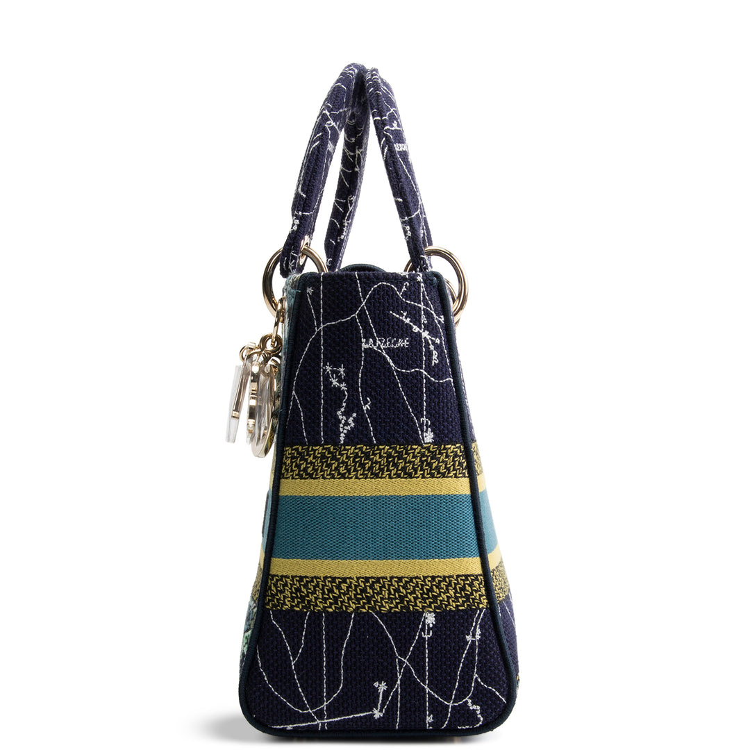 DIOR Canvas D-Lite Lady Dior Bag