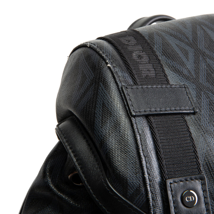 DIOR Men Hit The Road Backpack - CD Diamond Canvas