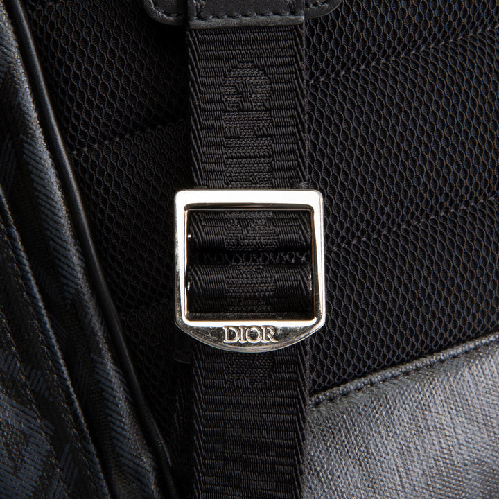 DIOR Men Hit The Road Backpack - CD Diamond Canvas