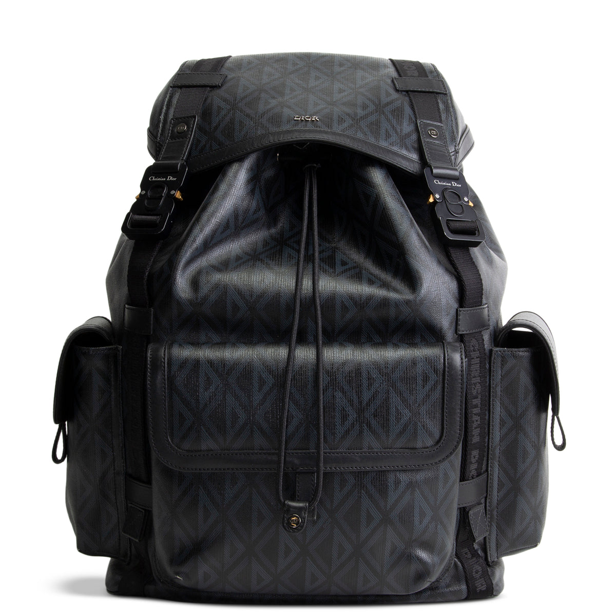 DIOR Men Hit The Road Backpack - CD Diamond Canvas