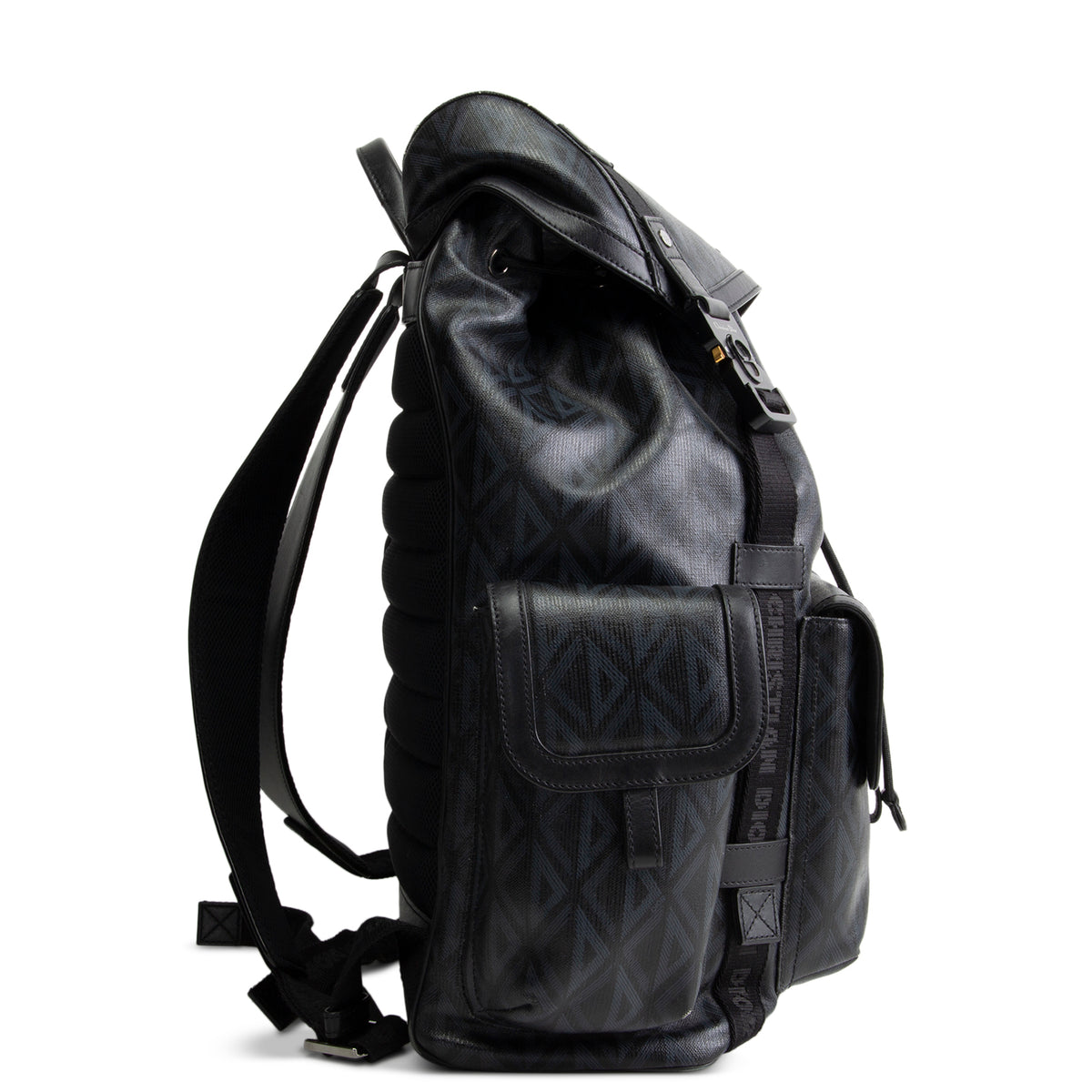 DIOR Men Hit The Road Backpack - CD Diamond Canvas