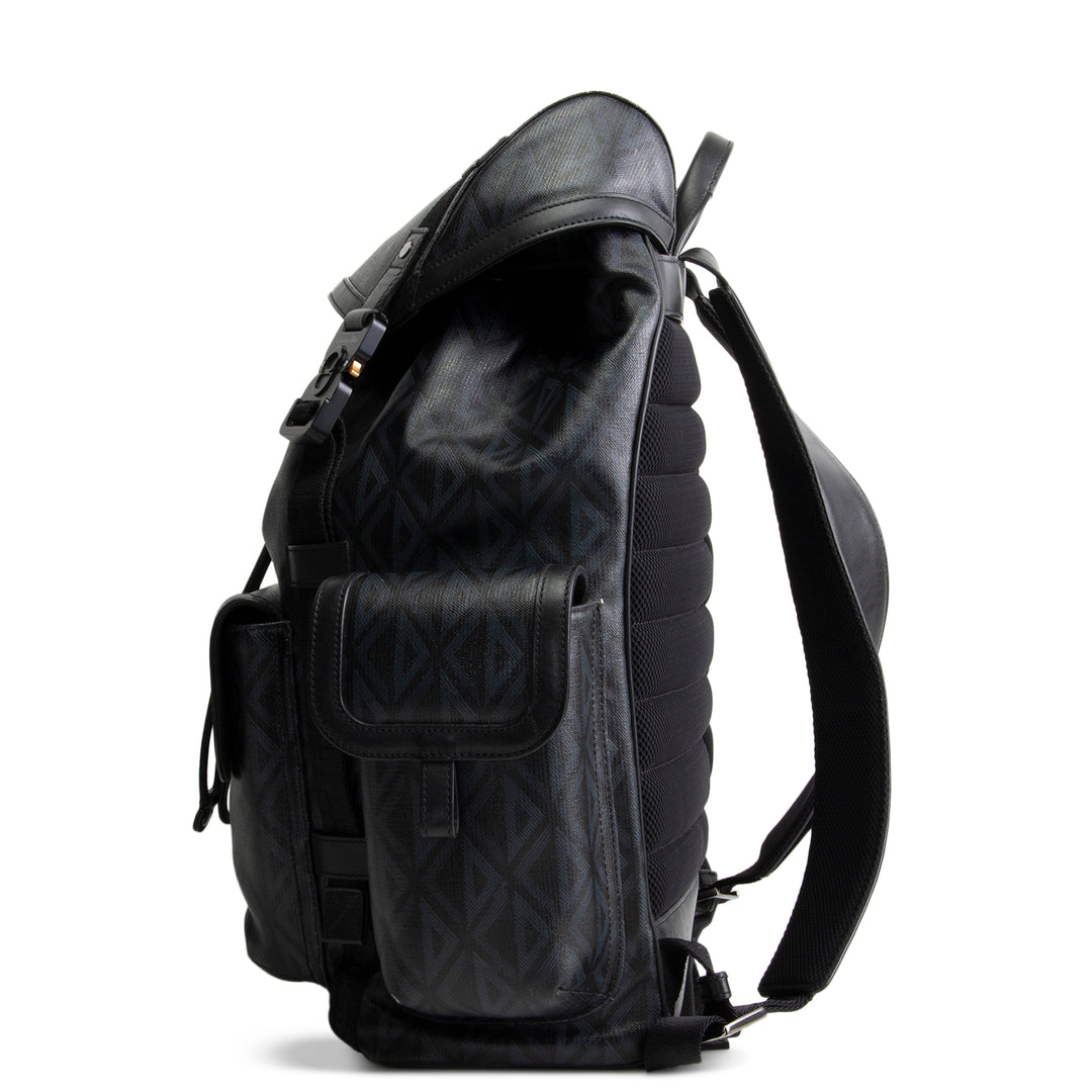 DIOR Men Hit The Road Backpack - CD Diamond Canvas